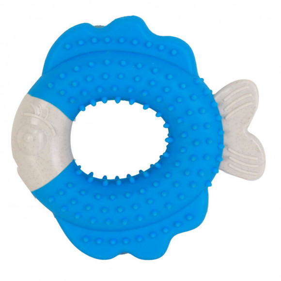 Jouet en Nylon et TPR Poisson - 14x3.5cm