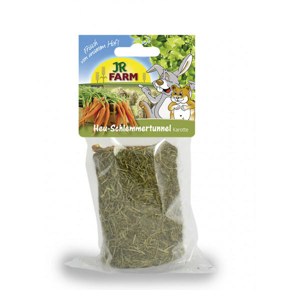 JR Tunnel Gourmand Foin-Carottes 125g