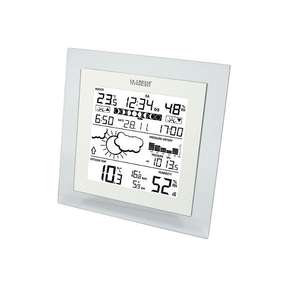 Station météo avec phase de lune