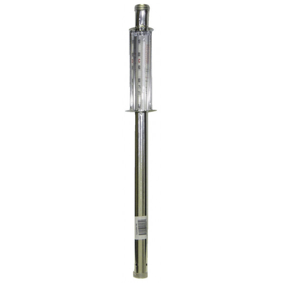 Thermomètre gainé acier inox - vrac