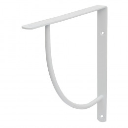 Equerre décorative swing blanche 23.5x23.5cm