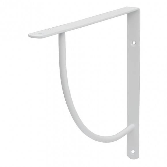 Equerre décorative swing blanche 23.5x23.5cm