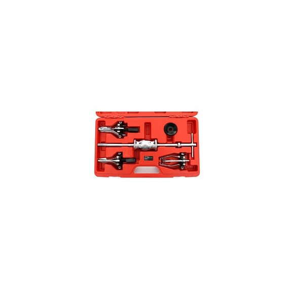 Dcraft - Extracteur De Roulement Intérieur - 6 Outils - Pour Extraire Les Roulements - Rouge