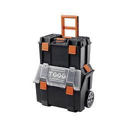 SERVANTE BOITE A OUTILS AVEC 2 ELEMENTS 