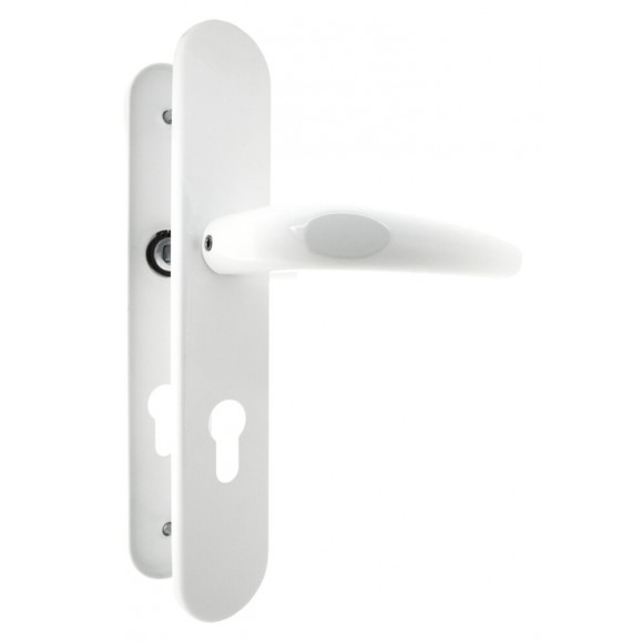 Garniture sur plaque Pianosa blanc cylindre