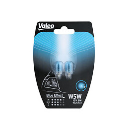 Ampoule feu de signalisation W5W Blue