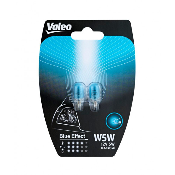 Ampoule feu de signalisation W5W Blue