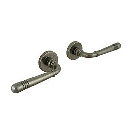 Poignée sur rosace mauriac patiné