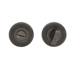 2 rosaces condamnation acier patine pour modèle Mauriac