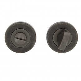 2 rosaces condamnation acier patine pour modèle Mauriac