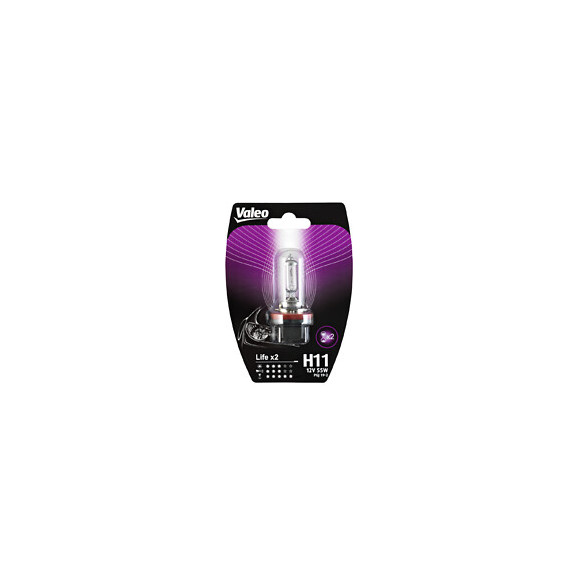 Lampe halogène H11 Life x2