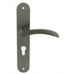 Poignée sur plaqué cylindre Azury canon de fusil entraxe 195mm