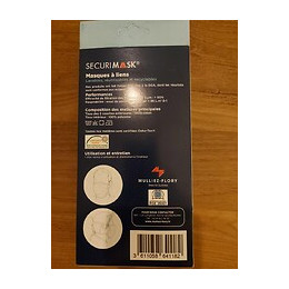 4 masques tissus SECURIMASK 30 lavages
