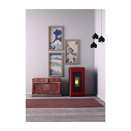 Poêle à pellets 11 kW Wifi Vega Airtight étanche