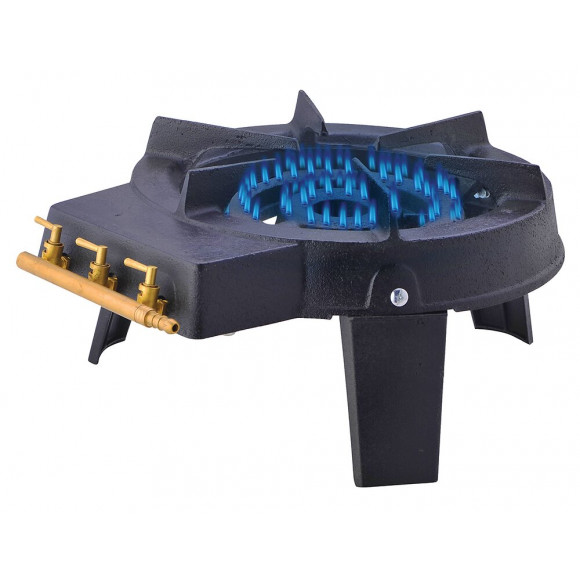 Rechaud fonte primo 3 brûl 3 pieds 3 rob maxi8200w