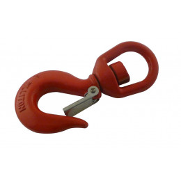 Crochet de levage à émerillon et linguet 1000Kg