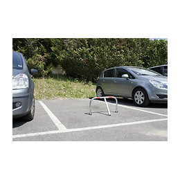 Arceau de parking rabattable avec cadenas