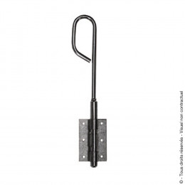 Verrou baïonnette à visser Longueur 250mm zingué