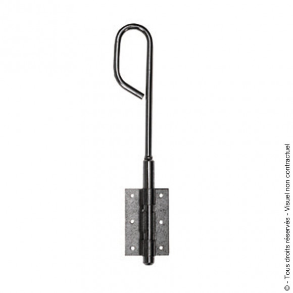Verrou baïonnette à visser Longueur 250mm zingué