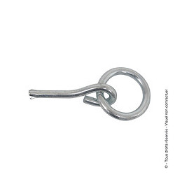 Anneau à sceller zingué