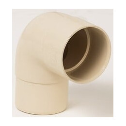 Coude 87.3° Pvc Sable Girpi, Dév.16 Cm Diam.50 Mm