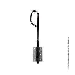 Verrou baïonnette à visser Longueur 250mm zingué