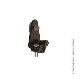 Butée d'arrêt de volet amovible noir