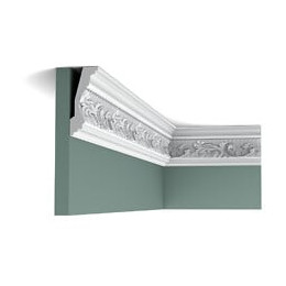 Corniche Classique Avec Un Motif Détaillé De Feuilles C201