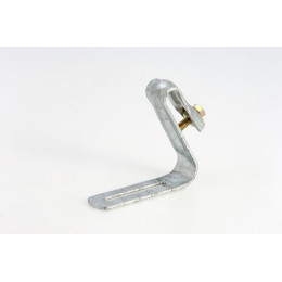 Etrier Crochet Pour Couverture Ondulée Gris