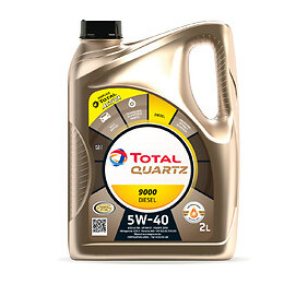 Huile Activa 9000 5W40 Diesel 2L TOTAL