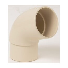 Coude 67.3° Pvc Sable Girpi, Dév.16 Cm Diam.50 Mm