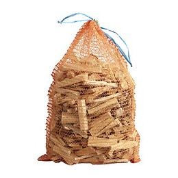 Bois d'allumage en filet de 40L