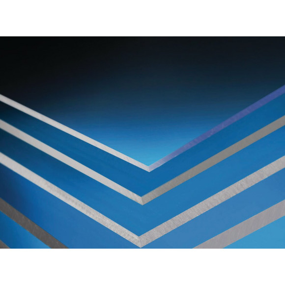 Plaque polycarbonate massif 4mm 1x1m