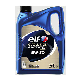 Huile Evolution Full-Tech TDI 5W30 5L ELF
