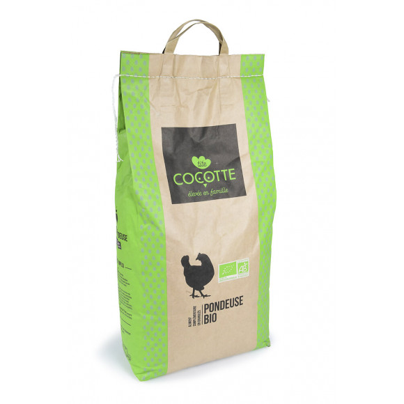 Aliment poule pondeuse Bio Tite Cocotte 8kg 