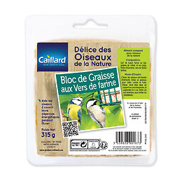 Bloc de graisse aux vers de farine 315G