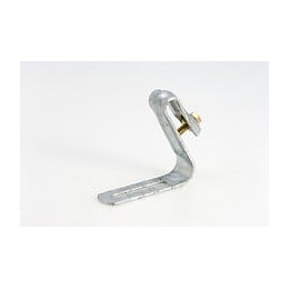 Etrier Crochet Pour Couverture Ondulée Gris