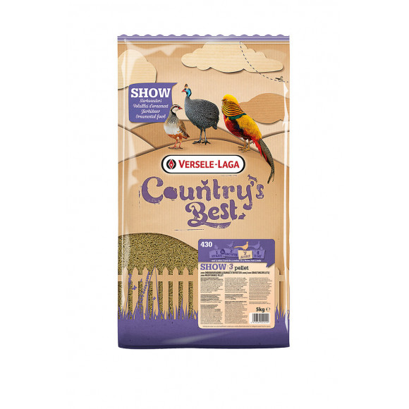 Aliment Oiseaux d'ornement CB SHOW 3 Pellet 5kg