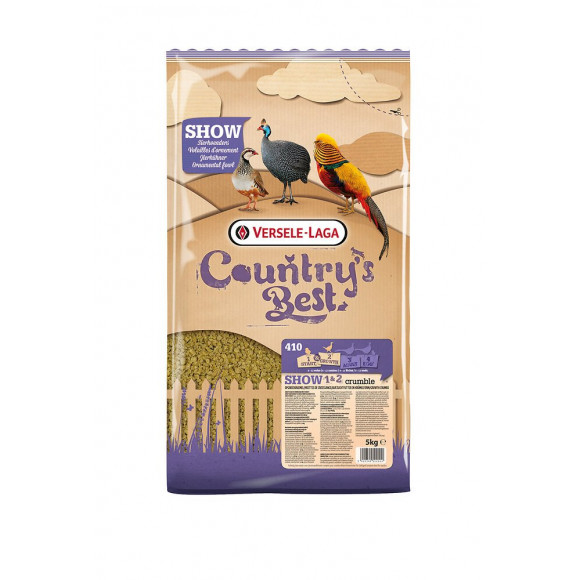 Aliment Oiseaux d'ornement CB SHOW 1 et 2 Crumble 5kg