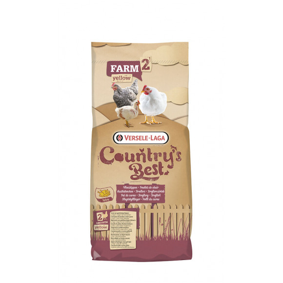 Aliment Poulets de chair CB FARM 2 YELLOW Mash 20kg