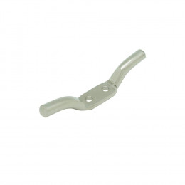 2 arrêts pour corde zamak nickelé l. 70 mm.