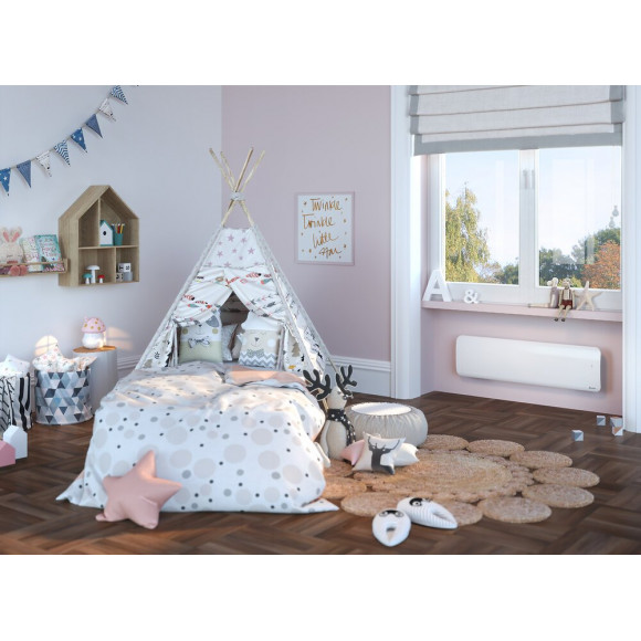 Radiateur Ekla sauter plinthe 1000W