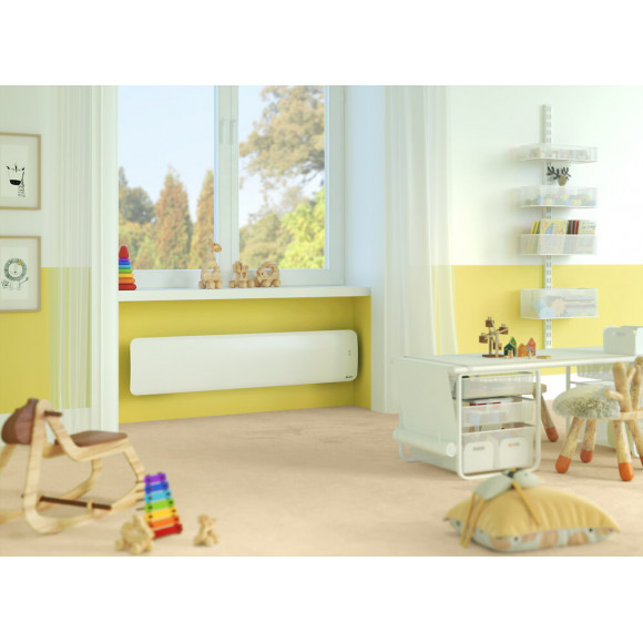 Radiateur Ekla sauter plinthe 1500W