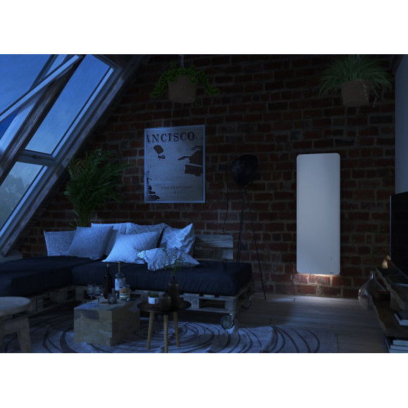 Radiateur Ekla sauter vertical 1500W