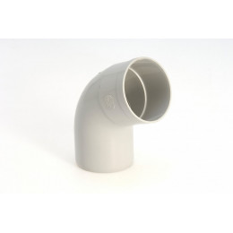 Coude 67.3° Pvc Gris Girpi, Dév.33 Cm Diam.100 Mm
