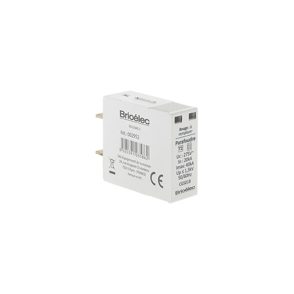 Cartouche parafoudre BRICELEC