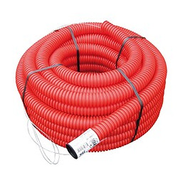 Gaine TPC rouge D.63 couronne 25m