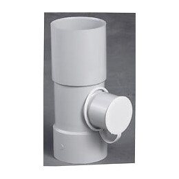 Collecteur D'eau Pvc Gris Girpi, Dév.16 Cm Diam.50 Mm
