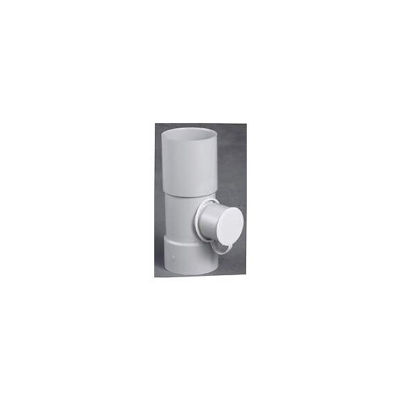 Collecteur D'eau Pvc Gris Girpi, Dév.16 Cm Diam.50 Mm