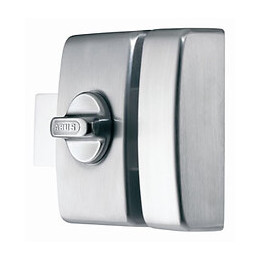 Verrou StyL' C83 45mm aluminium brossé diam 23mm avec cales